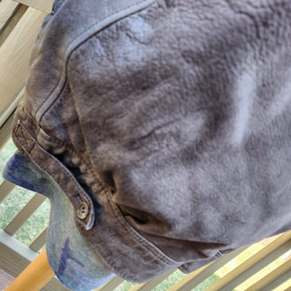 Wilsons M Julian Suede Leather Brown Vest Full Zip Vintage Men Extra Large Korea - Picture 7 of 10